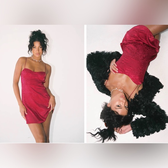 Princess Polly Red Mini Dress - brand new with tag - Picture 2 of 6